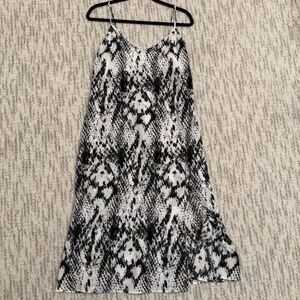 B. Darlin snake print dress
